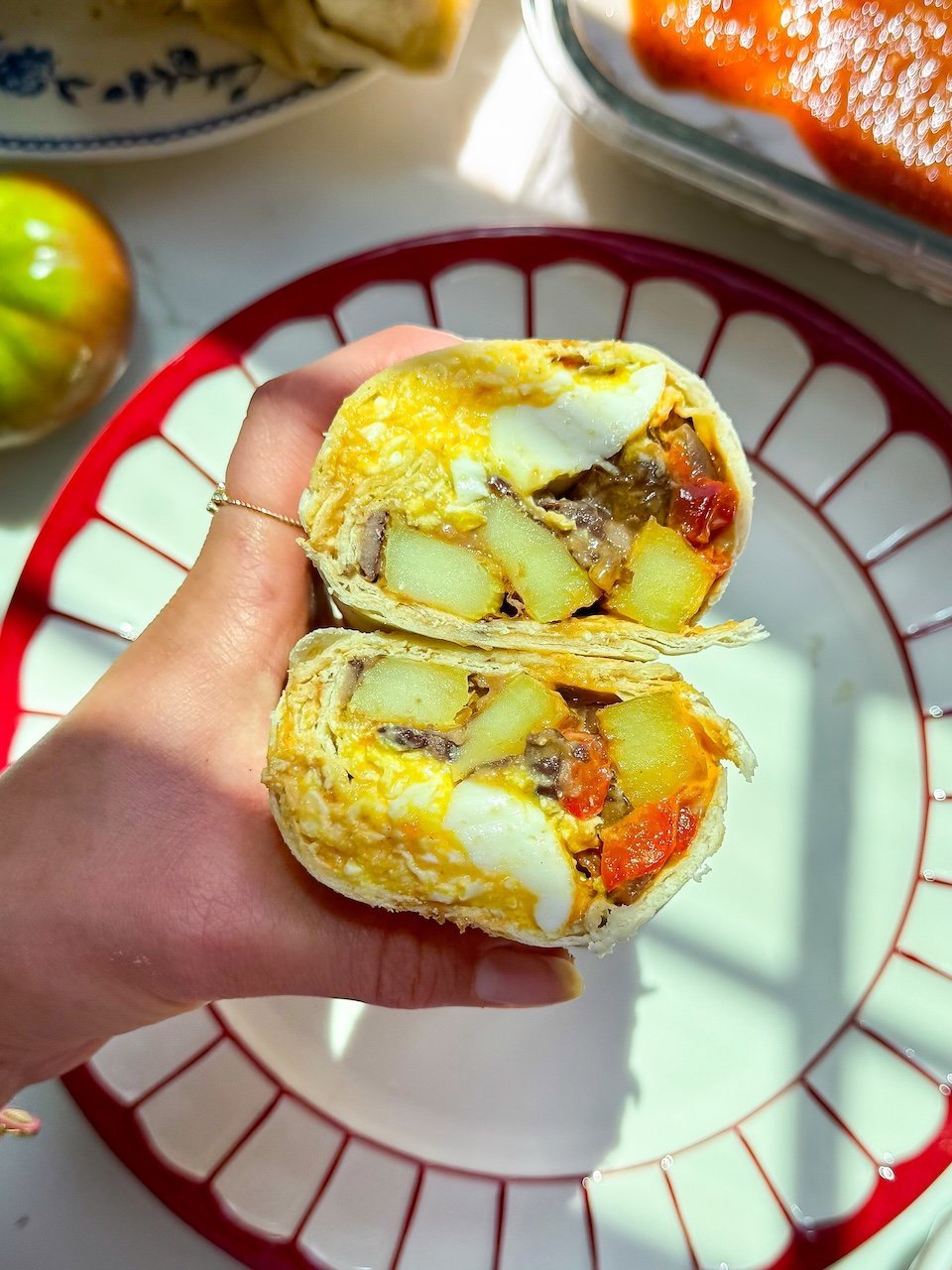 high-protein-breakfast-meal-prep-breakfast-burritos-sticky-date-chia-pudding-@brightmomentco-9-copy