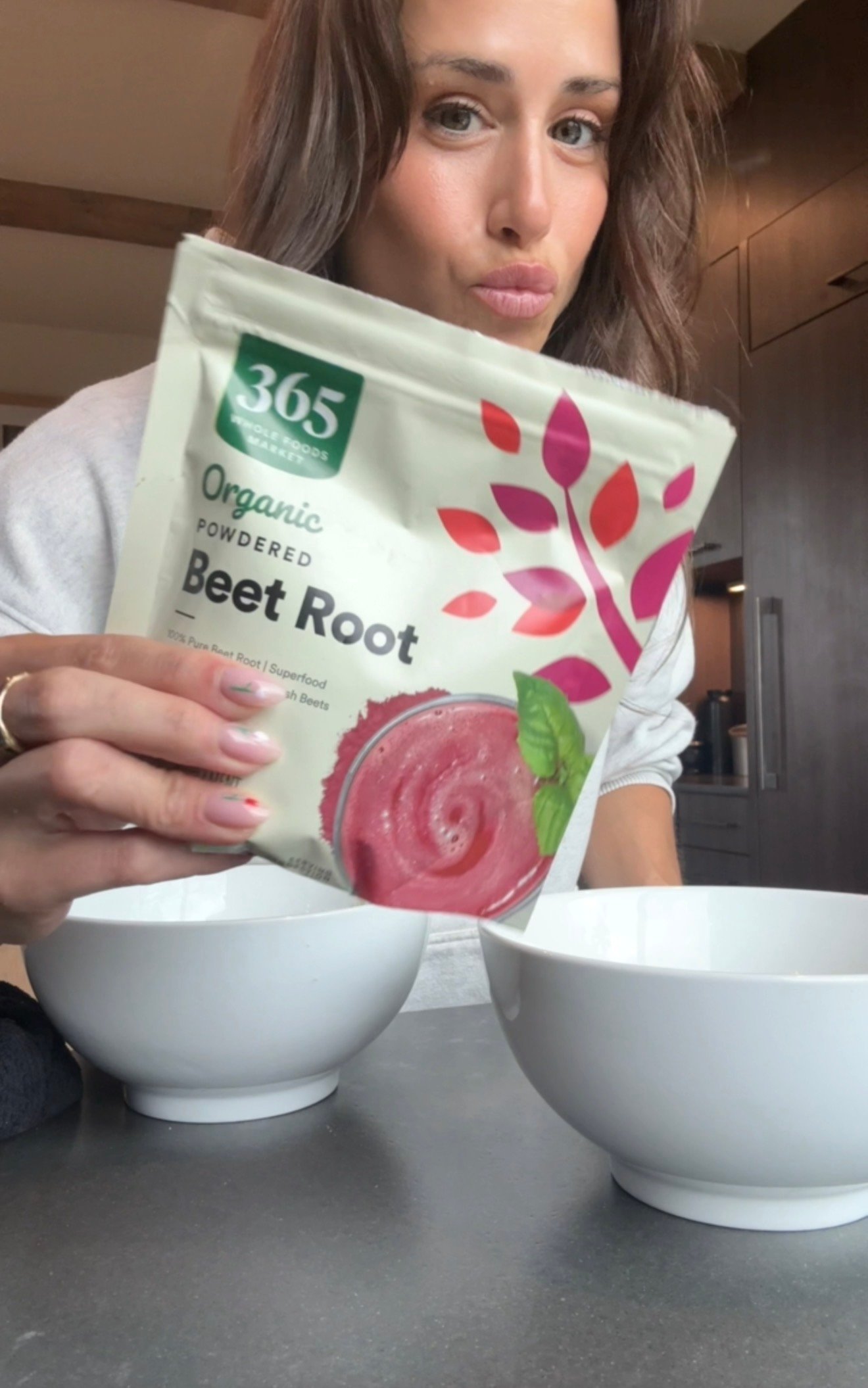 Pink beet powder masa tortilla for crispy halloumi tacos